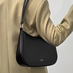 Black Over-the-shoulder Handbag
