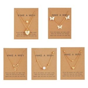 5 Pcs Latest Stylish Necklace Set