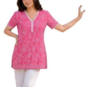 Pink Short Kurti