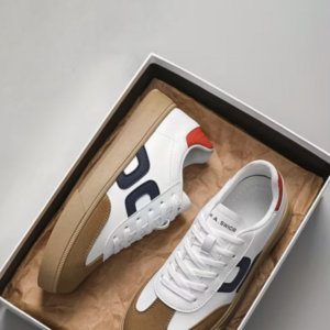 Men Colourblocked PU Sneakers