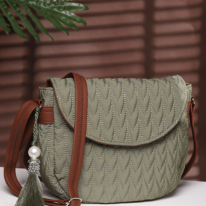 Crossbody Sling Bag With Tasselled