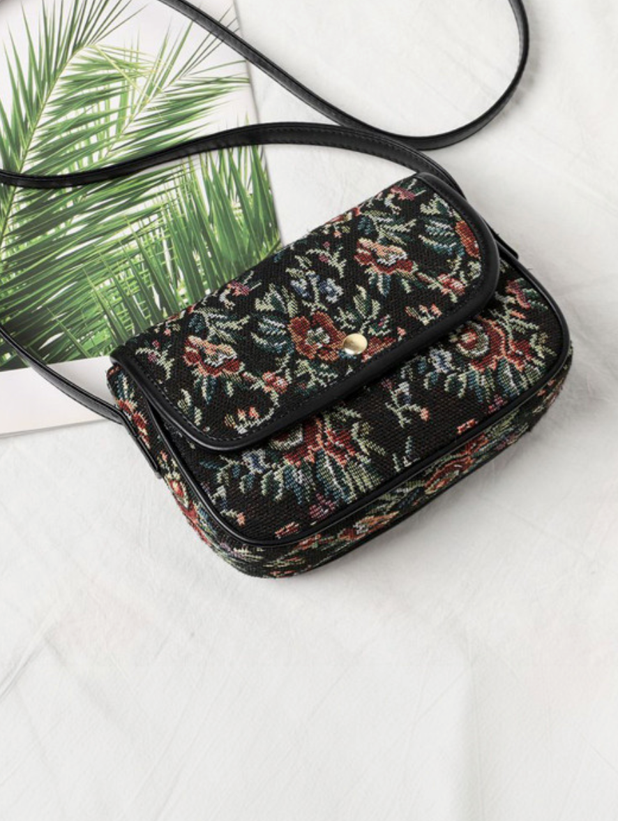 Floral Printed Sling Bag