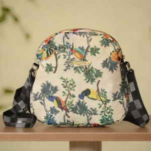 Graphic Printed Crossbody Sling Bag