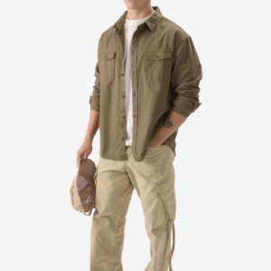 Solid Brown Shirt